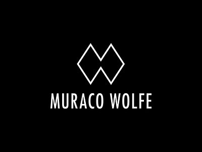 Muraco Wolfe Logo brand branding concept design fashion identity logo logotype luxury symbol