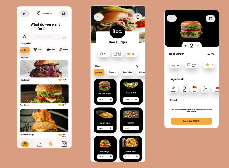 Food Delivery App by Arpita on Dribbble