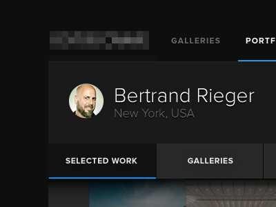 Portfolio WIP gallery portfolio website wip