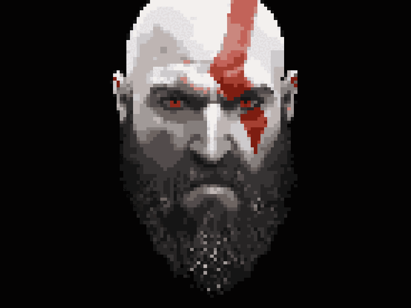 Dribbble kratos.gif by Edgardo Estanga