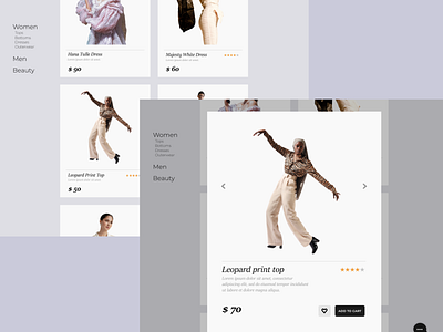 HERA | Product Display Page Design