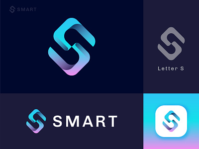 Letter S Logo 3d logo 3d s 3d s logo branding design graphic design letter logo letter s logo logo design modern logo s logo vector