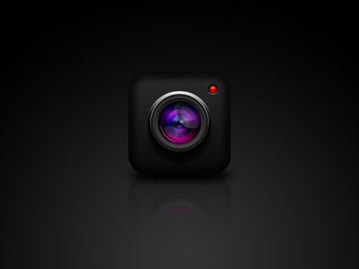 iPhone App Camera Icon app camera glare icon ios iphone lense photo