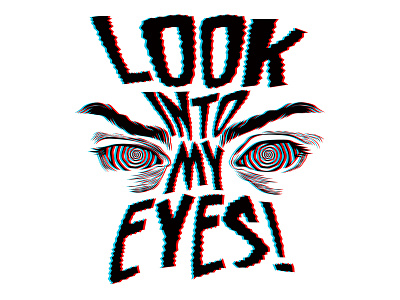 Look into my eyes design graphic design illustration vector