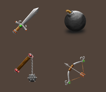 Fantasy Icons fantasy icons royal weapons rpg