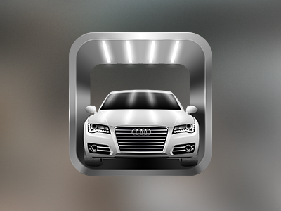 Audi iOS Icon #2 audi audiicon car caricon icon ingolstadt ios lights