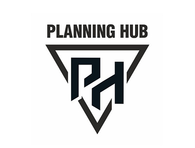 Planning Hub Logo Design design graphic design logo vector
