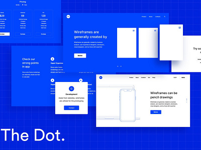 The Dot – Wireframe UI Kit