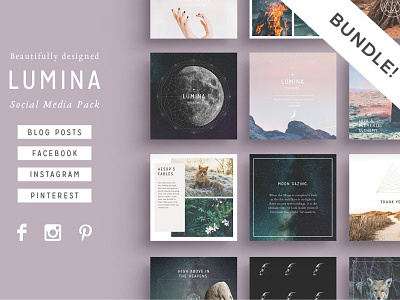 LUMINA Social Media BUNDLE