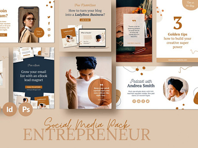 Social Marketing Bundle / Kayla