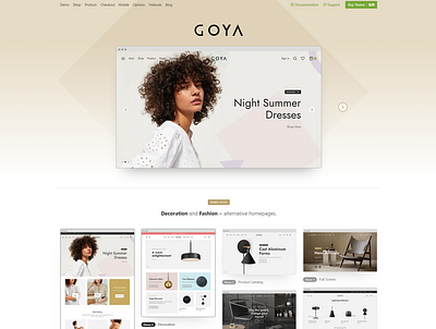 Goya - Modern WooCommerce Theme builder clean ecommerce fashion flat minimal mobile ready modern responsive shop shopping store visual composer webdesign website woocommerce wordpress design wordpress theme wordpress theme design