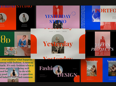 Yesterday | Powerpoint Template google slides powerpoint presentation slides slides templates