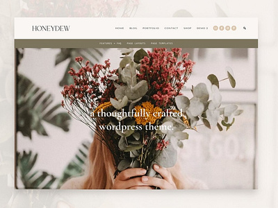 Honeydew- Business + Portfolio Theme