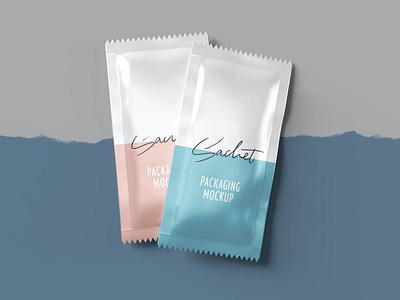 Sachet Packaging Mockups