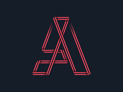 #36days_A 36days a 36days adobe 36daysoftype 36daysoftype06 illustrator letter a