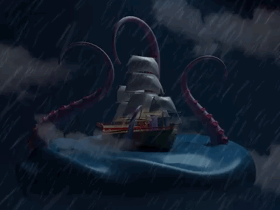 Release the kraken Animated Gif Maker - Piñata Farms - The best