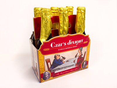 Czar's Delight - Russian Imperial Stout beer packaging stout