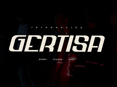 Gertisa Font font modern