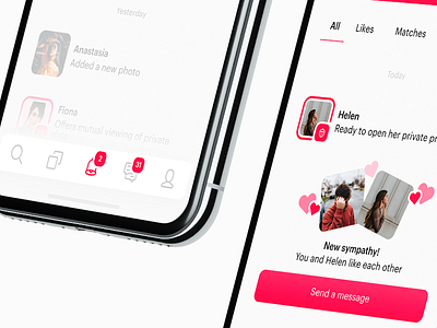 Dating app – Notifications