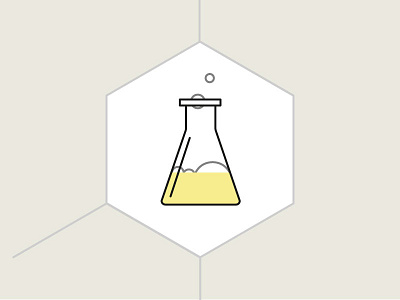 Chemistry icon animation black chemistry design grey icon vector white yellow