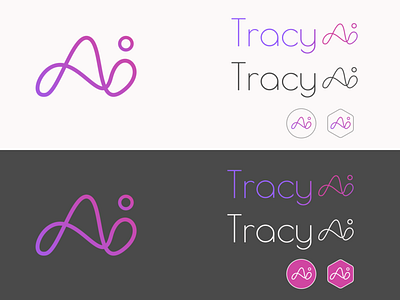 Logo for Tracy AI, an AI-based chatbot startup