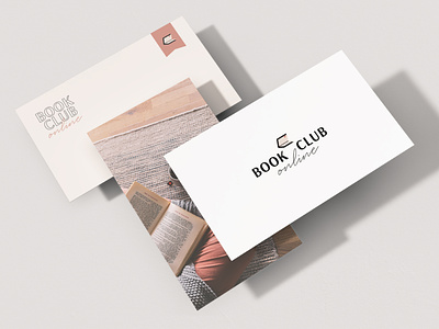 Book club logo on paper