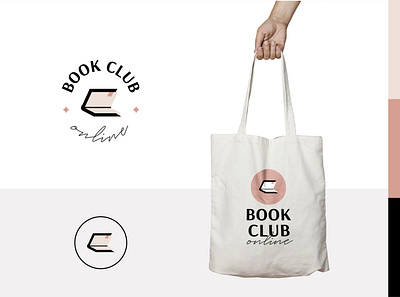 Book club logo book icon book logo branding design icon logo logo design logotype