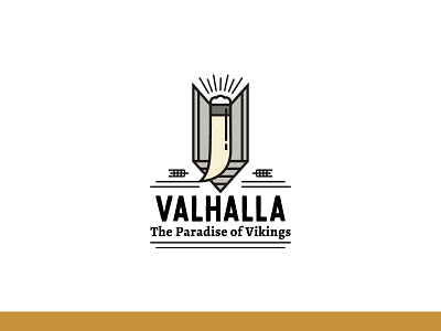 Valhalla Beer beer brewery gates horn logo valhalla viking