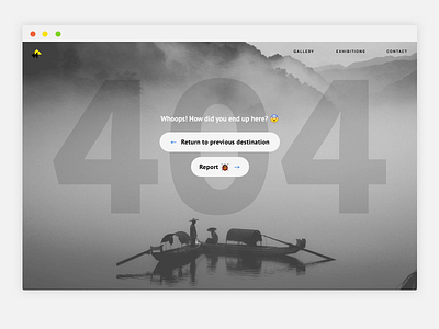 Error Page – 404 404 components daily ui error landing page page ui ux web