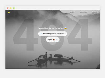 Error Page – 404