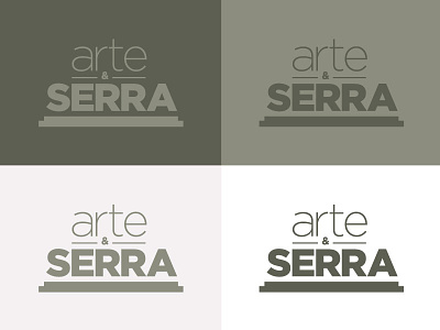 Arte Serra brand branding graphic design logo logotype portugal