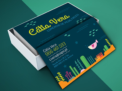 Catia Vera - Brand brand branding business card logo logo design logoty logotype portugal