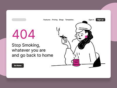 Daily UI Challenge 008 (404 page)