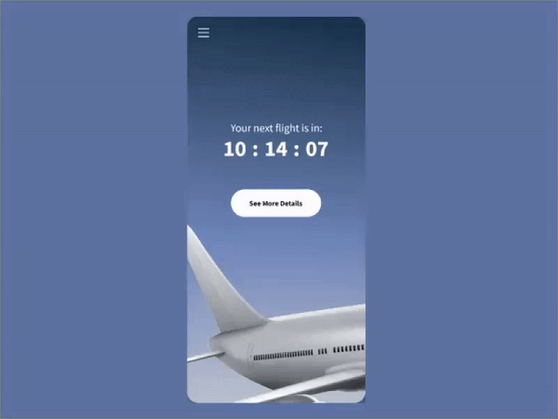 Daily UI Challenge 014 (Countdown timer) app design dailyui design mobile design ui