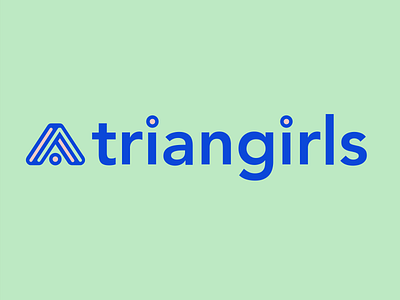 Triangirls branding brand design brand identity branding logo