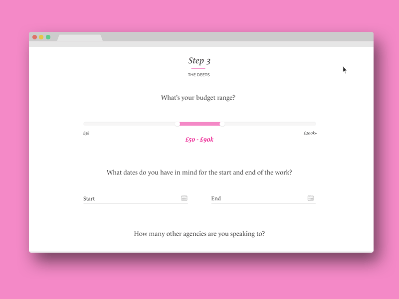 WIP | Date picker for our new project planner calendar clean date date picker minimal pink ui ux