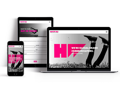 Hotwire website design communications agency ui ux web design