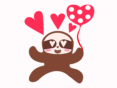 Love youuu animals emojis funny imessages sloth stickers