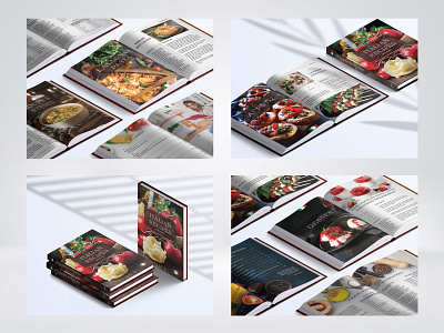 Italian Cook Book bookdesign booklayout branding coverbook design graphic design indesign typography