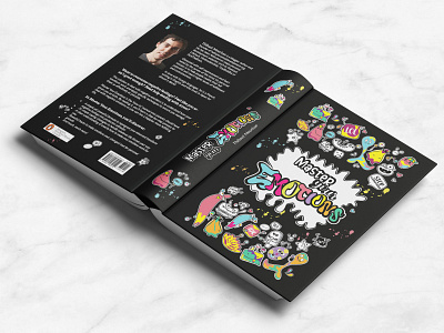 Cover Book for Master your Emotions bookdesign coverbook designbook graphic design illustration illustrator indesign