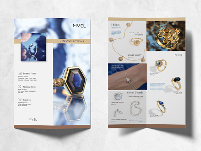 Bi-fold Brochure Design bi fold branding brochure creative graphic design illustration indesign