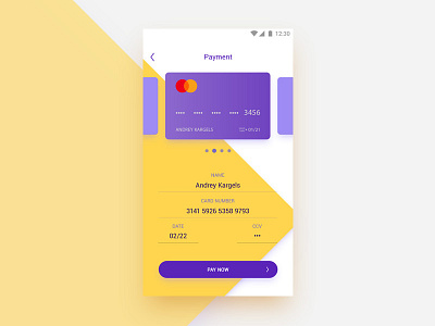 Daily Ui 002 Credit Card Checkout