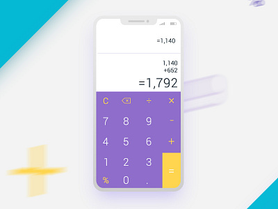 Daily Ui 004 Calculator calculator 004 daily dailyui design web