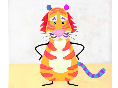 Stichy Tiger without Stiches