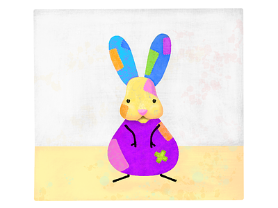 Stichy Rabbit affinity designer affinitydesigner animal illustration japanese kawaii usagi vector zodiac