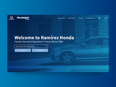 Ramírez Honda - Landing Page