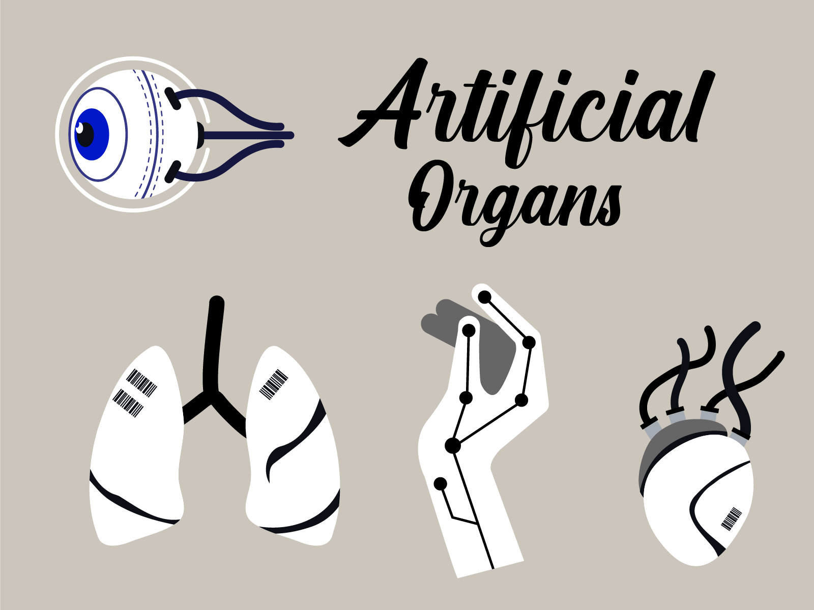Artificial Organs by Jasmineart on Dribbble