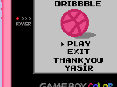 Thanks gameboy pixel thanks