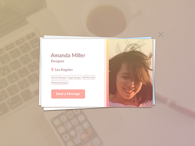 DailyUI#006 User Profile