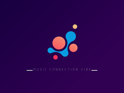 MUSICAL VIBES branding design gradient graphic design icon illustration logo vector